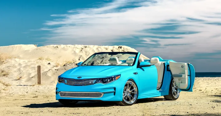 Kia Optima: una speciale cabrio al SEMA 2015