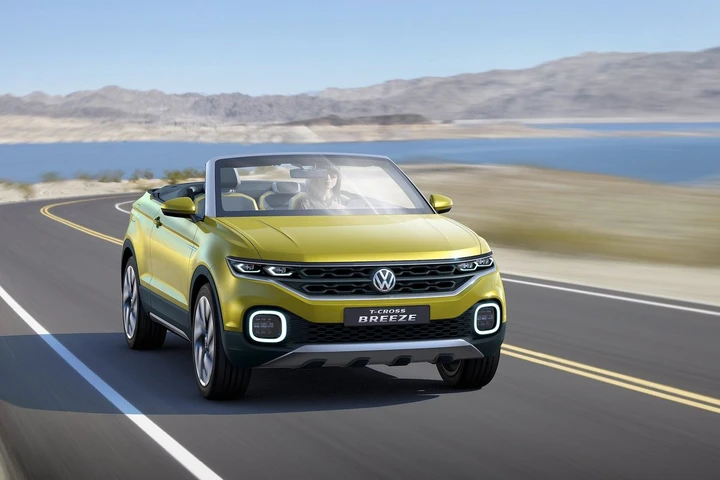 Volkswagen T-Cross Breeze Concept: immagini ufficiali
