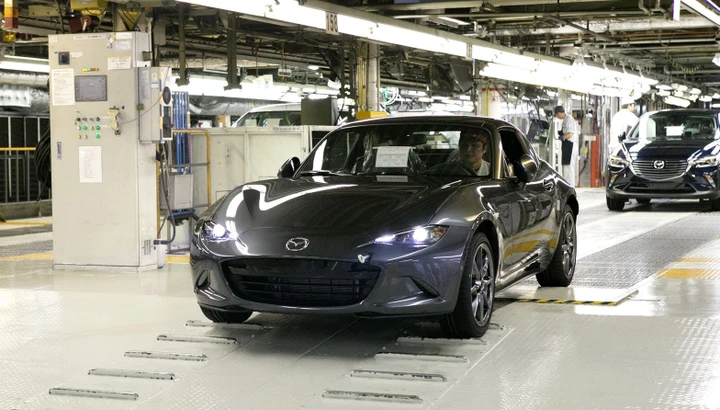 Mazda: iniziata la produzione della MX-5 RF