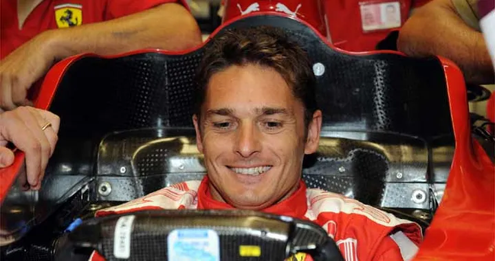 Motor Show di Bologna, Fisichella da spettacolo con la Ferrari