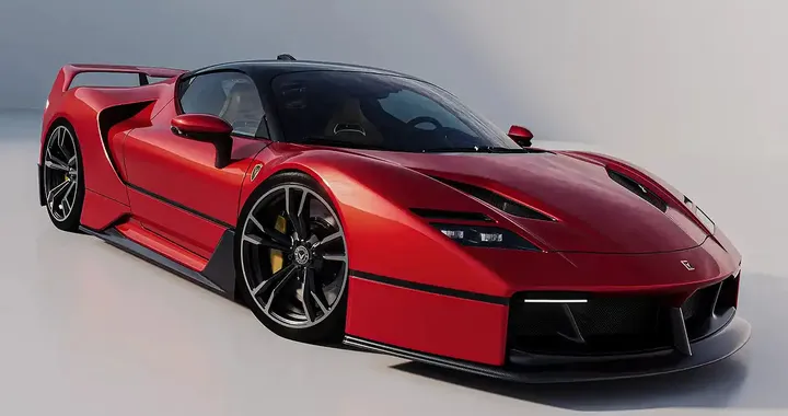 Venuum V40: supercar da 1.100 CV ispirata alla Ferrari F40