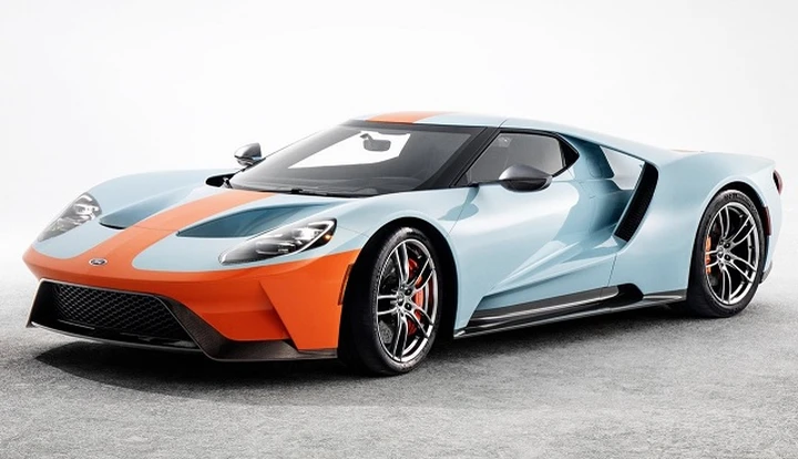 Ford GT Heritage Edition: la livrea Gulf celebra 50 anni dalle vittorie a Le Mans