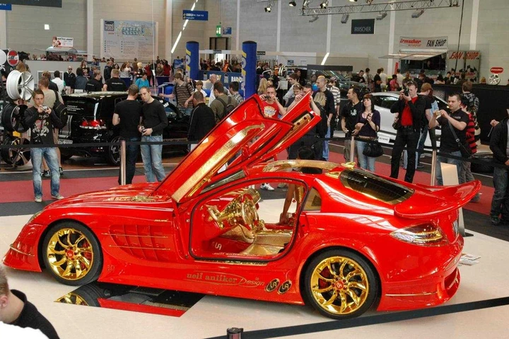 Anliker McLaren SLR 999 Red Gold Dream