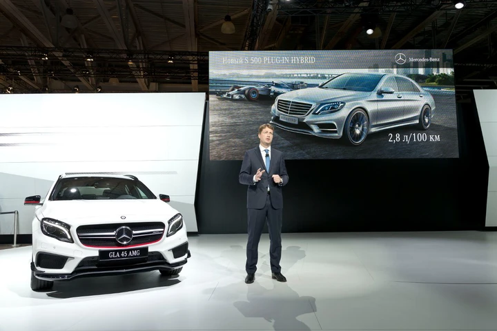 Mercedes S 65 Amg Coupé al Salone di Mosca 2014