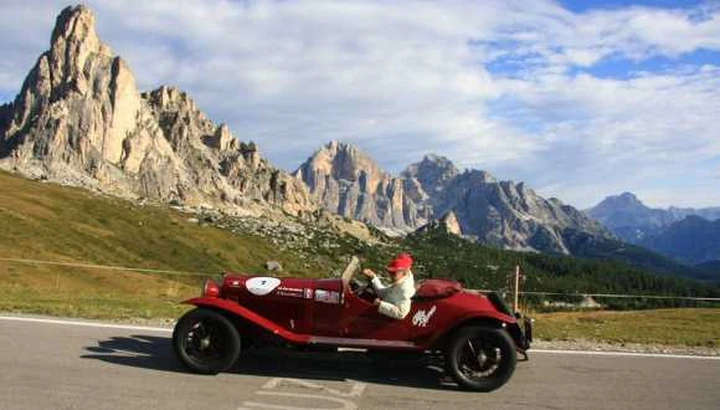 Coppa d'Oro delle Dolomiti 2012: auto storiche in quota