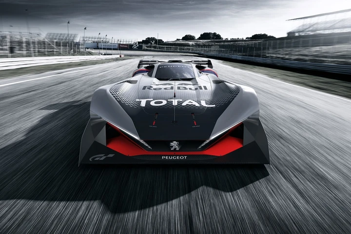 Peugeot L750 R Hybrid Vision Gran Turismo: immagini ufficiali