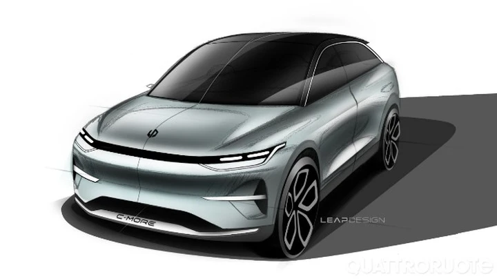 Leap Motor, svelati i bozzetti ufficiali del nuovo SUV elettrico