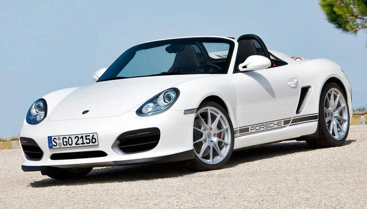 Porsche Boxster Spyder Model Year 2010