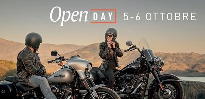 Harley-Davidson: il 5 e 6 ottobre arrivano gli Open Day
