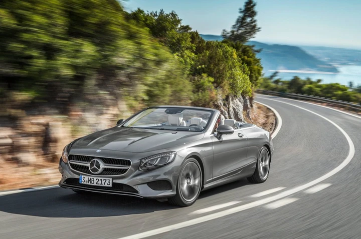 Mercedes Classe S Cabrio 2016: immagini ufficiali