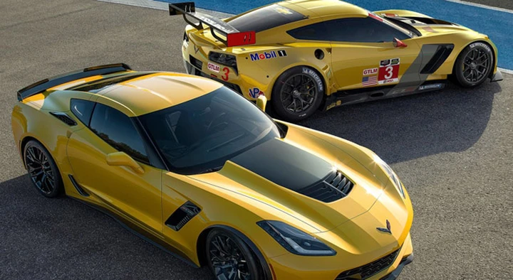 Chevrolet Corvette Z06 e C7.R