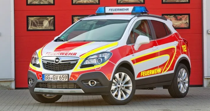 Opel Mokka dei Vigili del Fuoco al RETTmobil 2015