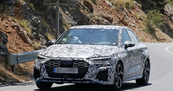 Audi S3 Sedan, nuove foto spia della prossima generazione