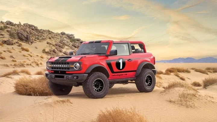 Ford Bronco: Hennessey svela l’inarrestabile V8 Velociraptor
