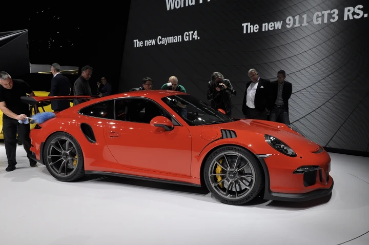 Porsche 911 GT3 RS al Salone di Ginevra 2015