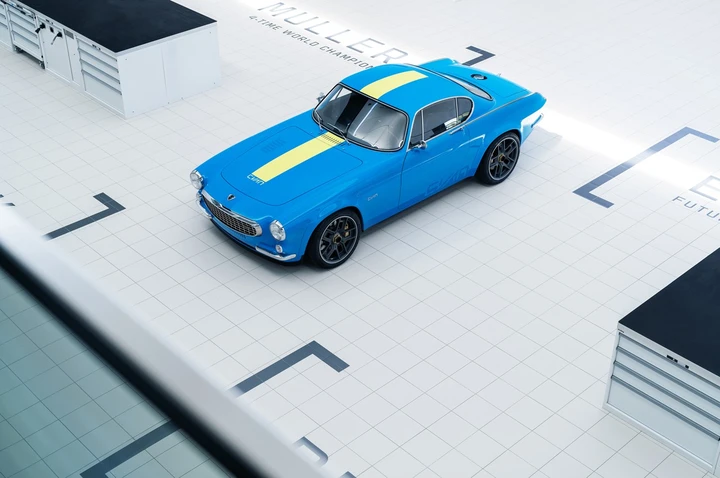Volvo P1800 restomod 2020 by Cyan Racing