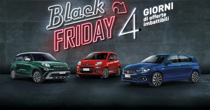 FCA: il Black Friday di Fiat e Lancia