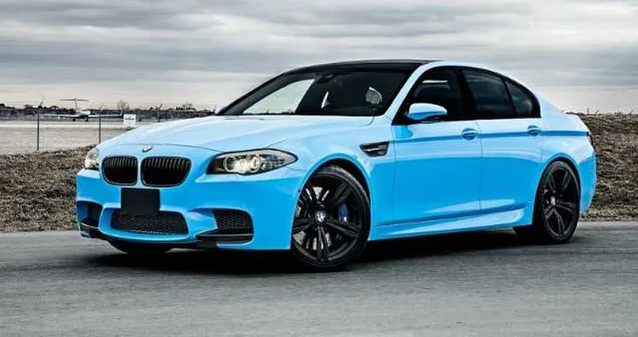 Bmw M5 Olympic Blue by Restyle It