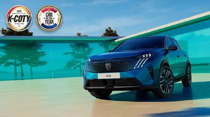 Peugeot 3008 conquista il Design dell'Anno in Corea del Sud
