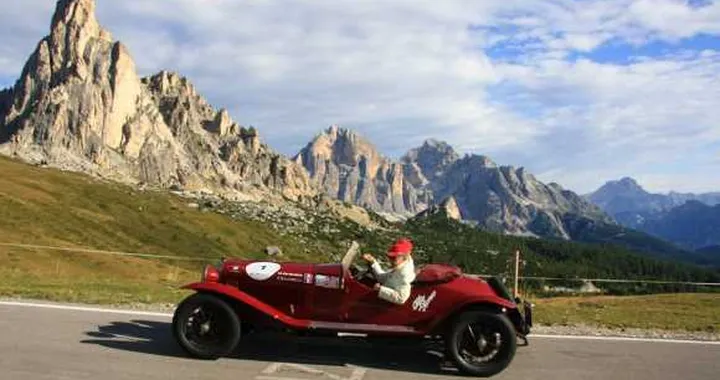Coppa d'Oro delle Dolomiti 2012: auto storiche in quota
