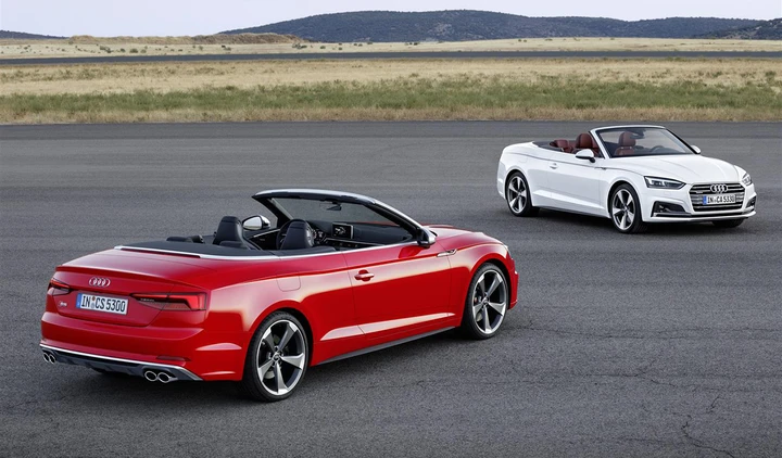 Audi A5 e S5 Cabriolet: prezzi da 52.950 euro