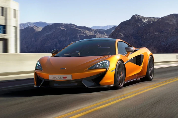 McLaren 570S Coupé: immagini ufficiali