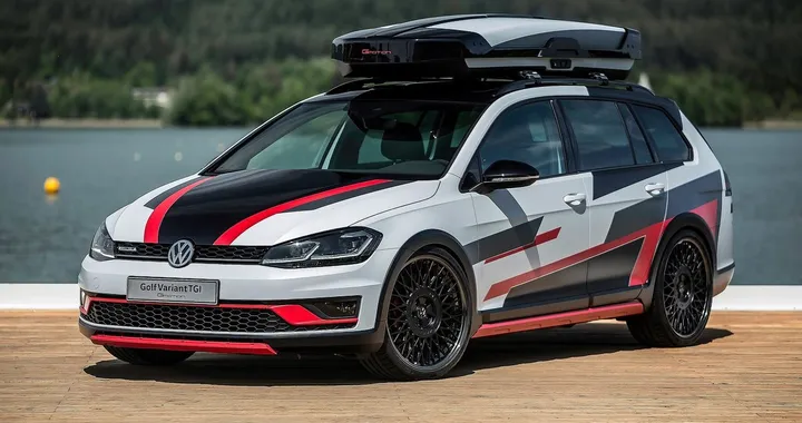 Volkswagen Golf Variant TGI GMotion Concept: pronta per il Wörthersee