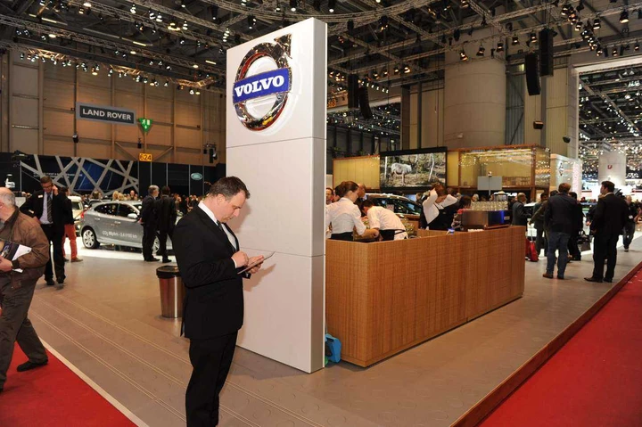 Stand Volvo al Salone di Ginevra 2013