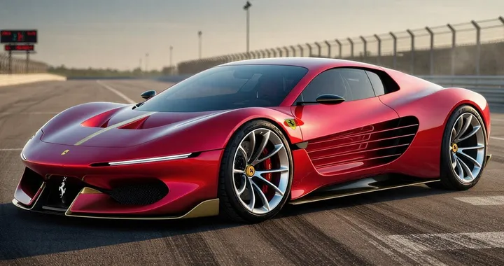 Come sarebbe oggi la Testarossa perfetta? Un render la immagina così