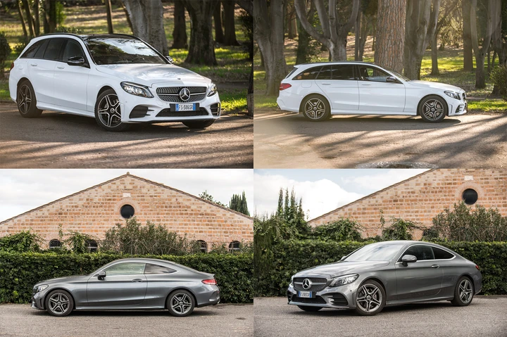 Mercedes-Benz Classe C 220d SW VS 220d Coupé: la prova su strada