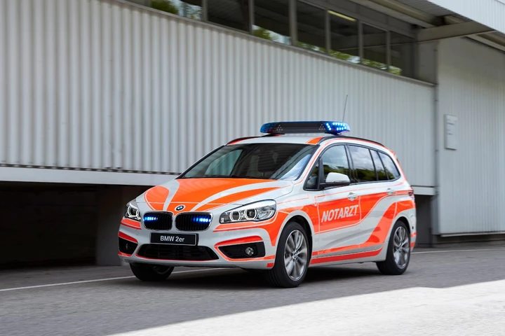 Bmw i3, X1, X3, Serie 2 Gran Tourer a RettMobil 2016