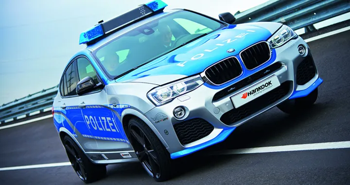 BMW X4 Polizei by AC Schnitzer