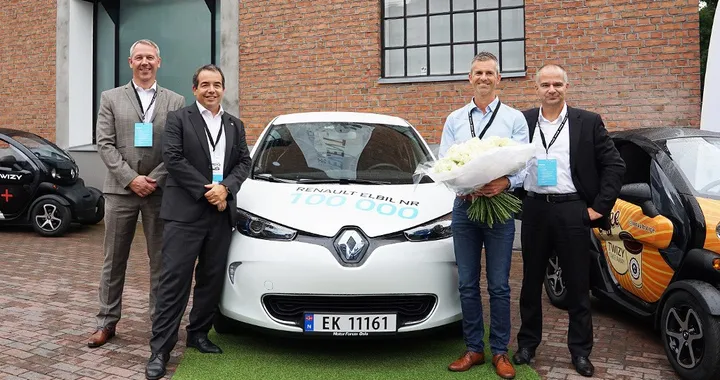 Consegnata in Norvegia la Renault elettrica numero 100.000
