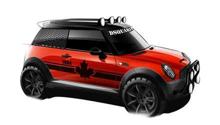 Mini Cooper S Red Mudder DSquared2