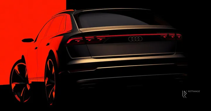 Audi Q8 2024: il nuovo restyling sarà annunciato il 5 settembre [TEASER]