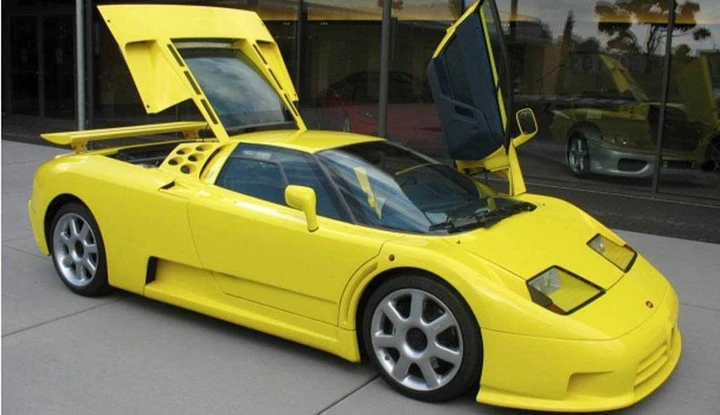 Bugatti EB110 SS in vendita: è di Schumacher