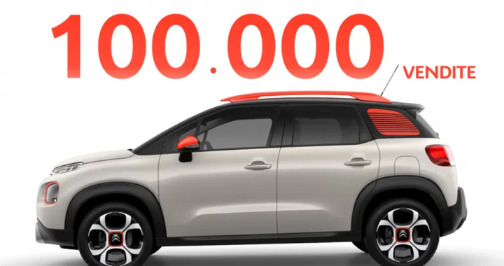 Citroen C3 Aircross: 100.000 vendite in 10 mesi