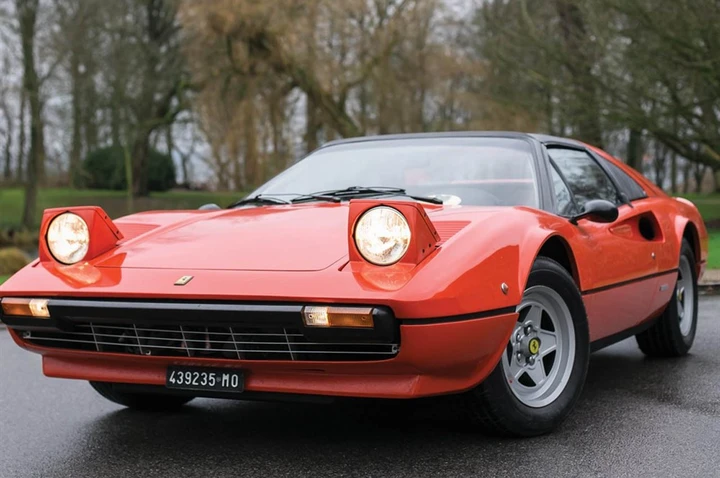 Ferrari 308 Gts 1978 ex Gilles Villeneuve all'asta 2018