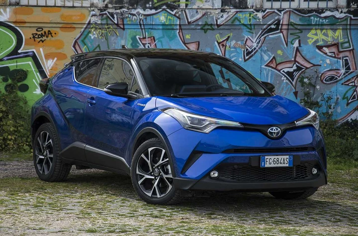 Toyota C-HR in prova