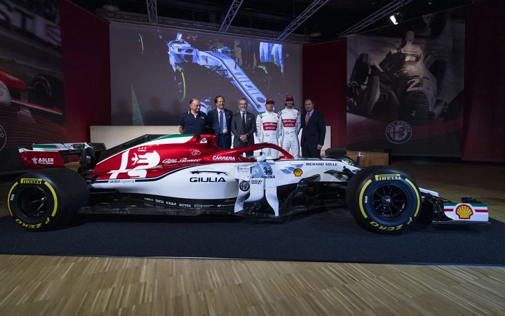 F1, Alfa Romeo Racing: speciale livrea per il Gp di Monza