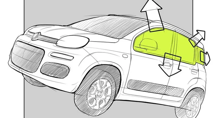 Nuova Fiat Panda: il design a fumetti