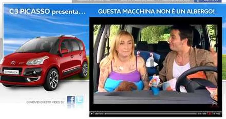 La Citroen C3 Picasso protagonista di una sitcom sul web